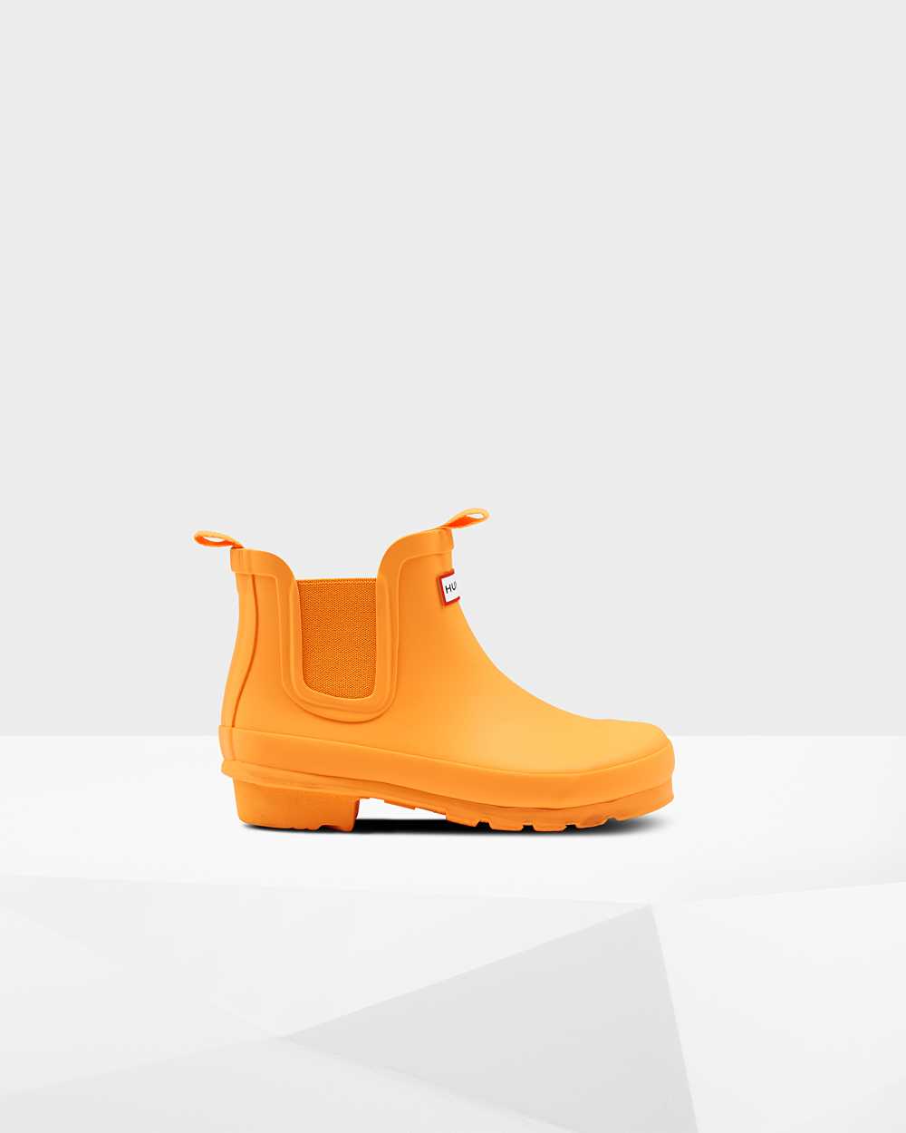 Hunter Kids Original Big Chelsea Boots Orange,OSIH85194